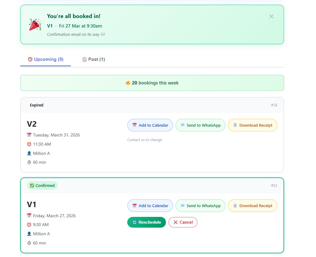 Customer account portal